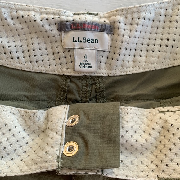 LL Bean Vista Trekking Shorts Mid-rise Thyme - Picture 5 of 10